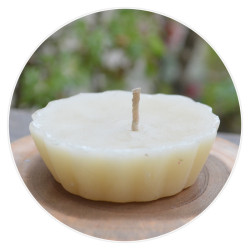 100% Pure Beeswax Floating Candle (Small)